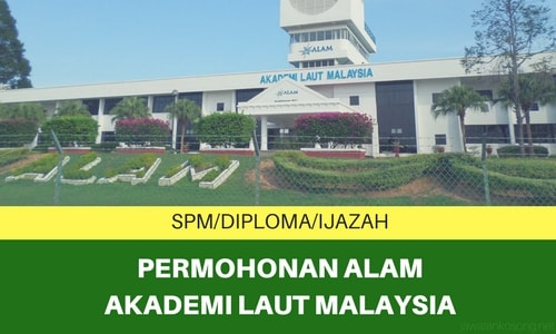 Permohonan ALAM 2018 Akademi Laut Malaysia